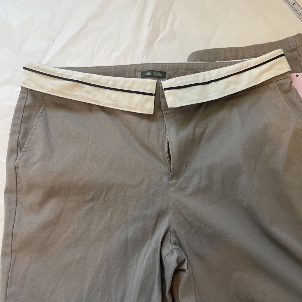 Wild Fable Tan Slacks‎ Woman's Size 12 NEW